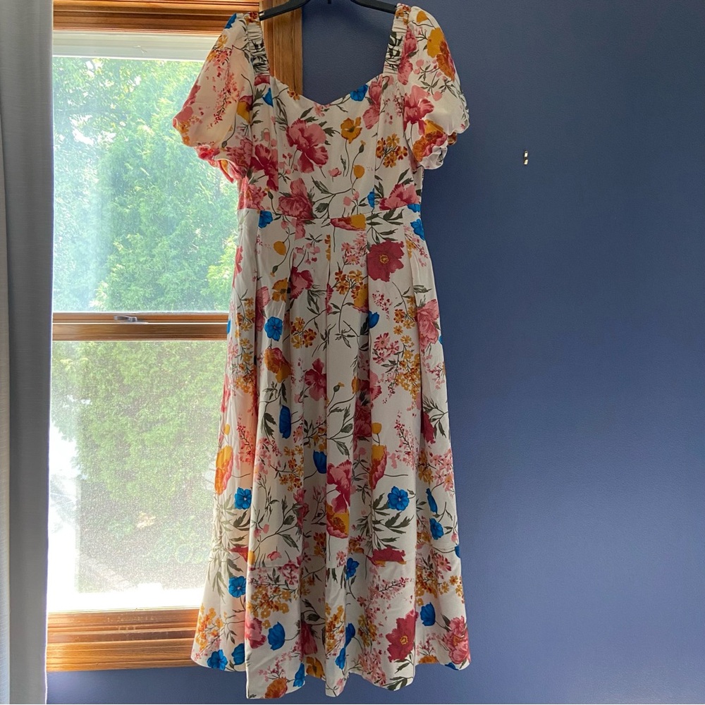 NWT Baltic Born Greta Pleated Maxi Dress